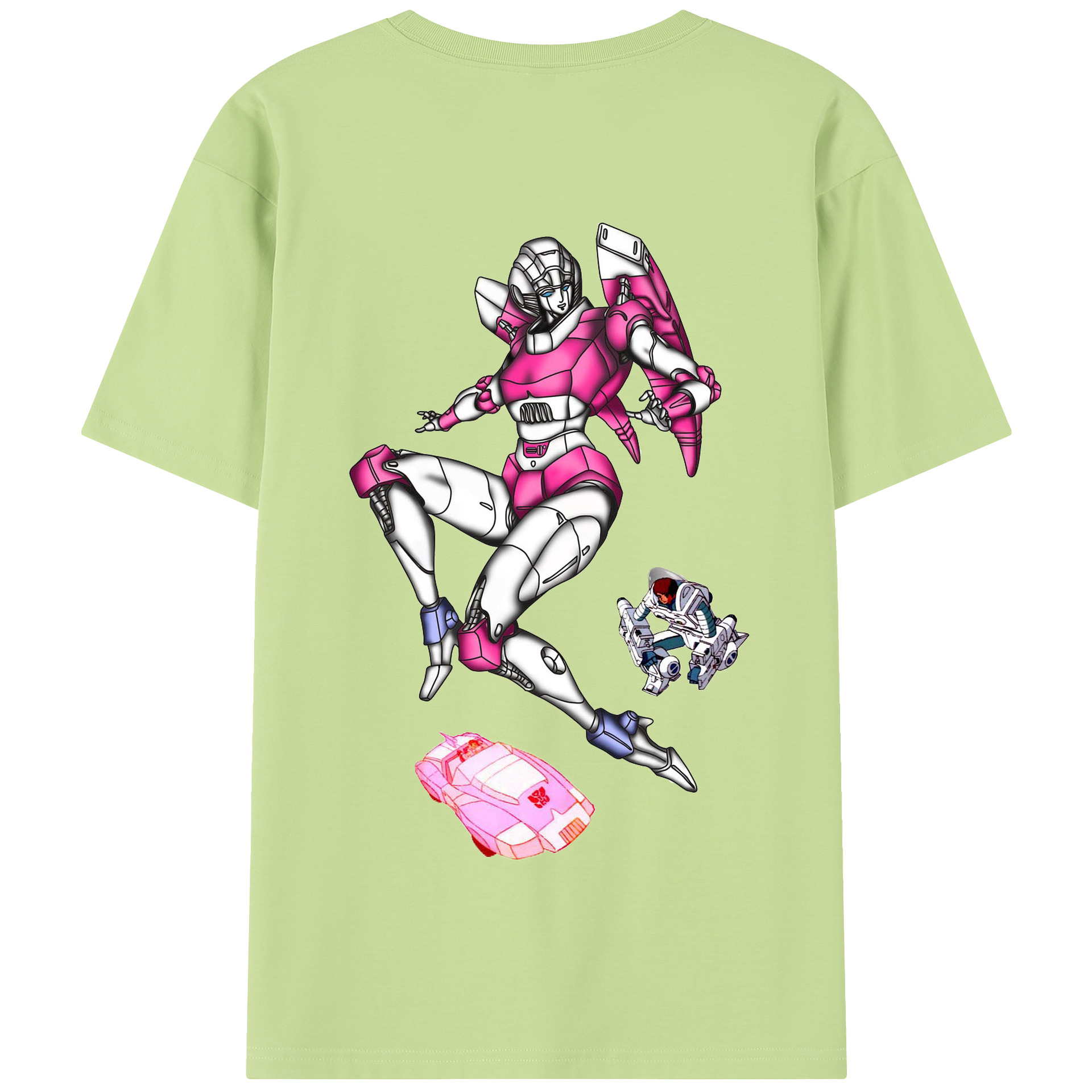 （画像用）  綿100％半袖Tシャツ（背面プリント）